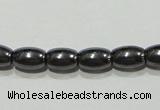 CMH145 15.5 inches 4*6mm rice magnetic hematite beads wholesale