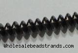 CMH166 15.5 inches 3*6mm rondelle magnetic hematite beads