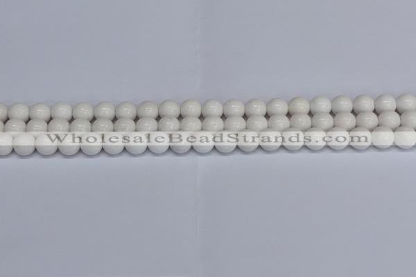 CMJ03 15.5 inches 8mm round Mashan jade beads wholesale