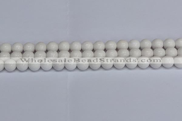 CMJ05 15.5 inches 12mm round Mashan jade beads wholesale