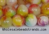 CMJ1061 15.5 inches 8mm round jade beads wholesale