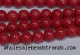 CMJ107 15.5 inches 6mm round Mashan jade beads wholesale