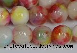 CMJ1081 15.5 inches 8mm round jade beads wholesale