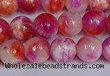 CMJ1146 15.5 inches 8mm round jade beads wholesale