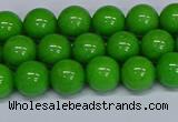 CMJ115 15.5 inches 8mm round Mashan jade beads wholesale