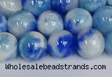 CMJ1196 15.5 inches 8mm round jade beads wholesale