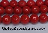 CMJ122 15.5 inches 8mm round Mashan jade beads wholesale