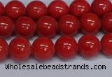 CMJ123 15.5 inches 10mm round Mashan jade beads wholesale