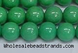 CMJ131 15.5 inches 12mm round Mashan jade beads wholesale