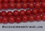 CMJ16 15.5 inches 6mm round Mashan jade beads wholesale