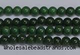 CMJ176 15.5 inches 4mm round Mashan jade beads wholesale