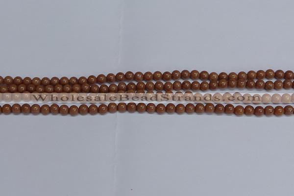 CMJ183 15.5 inches 4mm round Mashan jade beads wholesale