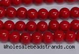 CMJ226 15.5 inches 6mm round Mashan jade beads wholesale