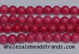 CMJ232 15.5 inches 4mm round Mashan jade beads wholesale