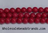 CMJ239 15.5 inches 4mm round Mashan jade beads wholesale