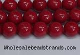 CMJ241 15.5 inches 8mm round Mashan jade beads wholesale