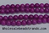 CMJ253 15.5 inches 4mm round Mashan jade beads wholesale