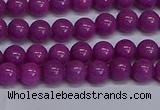 CMJ254 15.5 inches 6mm round Mashan jade beads wholesale