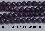 CMJ260 15.5 inches 4mm round Mashan jade beads wholesale