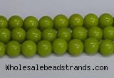 CMJ268 15.5 inches 6mm round Mashan jade beads wholesale