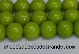 CMJ270 15.5 inches 10mm round Mashan jade beads wholesale