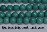 CMJ289 15.5 inches 6mm round Mashan jade beads wholesale