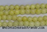 CMJ295 15.5 inches 4mm round Mashan jade beads wholesale