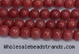 CMJ317 15.5 inches 6mm round Mashan jade beads wholesale