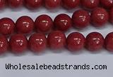 CMJ318 15.5 inches 8mm round Mashan jade beads wholesale