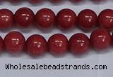 CMJ319 15.5 inches 10mm round Mashan jade beads wholesale