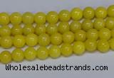 CMJ36 15.5 inches 4mm round Mashan jade beads wholesale