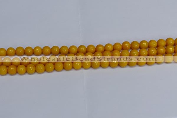 CMJ45 15.5 inches 8mm round Mashan jade beads wholesale