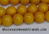 CMJ46 15.5 inches 10mm round Mashan jade beads wholesale