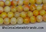 CMJ506 15.5 inches 6mm round rainbow jade beads wholesale