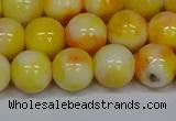 CMJ509 15.5 inches 12mm round rainbow jade beads wholesale