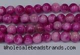 CMJ526 15.5 inches 4mm round rainbow jade beads wholesale