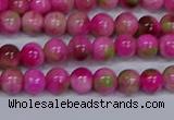 CMJ548 15.5 inches 6mm round rainbow jade beads wholesale