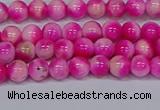 CMJ638 15.5 inches 4mm round rainbow jade beads wholesale