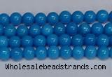 CMJ64 15.5 inches 4mm round Mashan jade beads wholesale