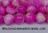 CMJ641 15.5 inches 10mm round rainbow jade beads wholesale