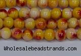 CMJ646 15.5 inches 6mm round rainbow jade beads wholesale