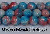 CMJ661 15.5 inches 8mm round rainbow jade beads wholesale