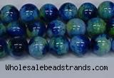 CMJ668 15.5 inches 8mm round rainbow jade beads wholesale