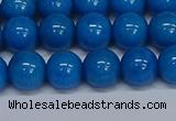 CMJ67 15.5 inches 10mm round Mashan jade beads wholesale