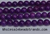 CMJ71 15.5 inches 4mm round Mashan jade beads wholesale