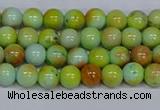 CMJ737 15.5 inches 6mm round rainbow jade beads wholesale