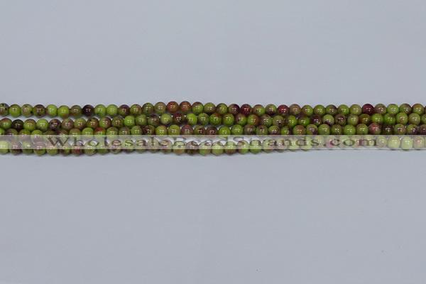 CMJ743 15.5 inches 4mm round rainbow jade beads wholesale