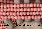 CMJ827 15.5 inches 8mm round matte Mashan jade beads wholesale