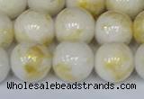 CMJ903 15.5 inches 10mm round Mashan jade beads wholesale