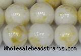 CMJ904 15.5 inches 12mm round Mashan jade beads wholesale